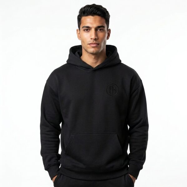 Home man wearing black hoodie 202607142350