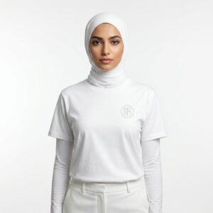 woman wearing white hijab t shirt 202607142002