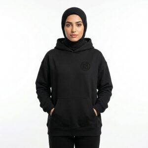 young woman wearing hijab hoodie 202607142355